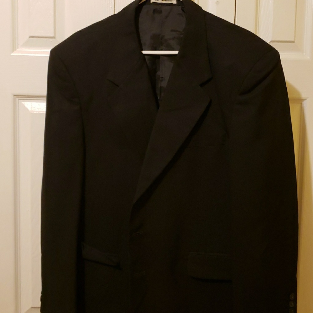 Mens Suit Coat Black Alberto Celini